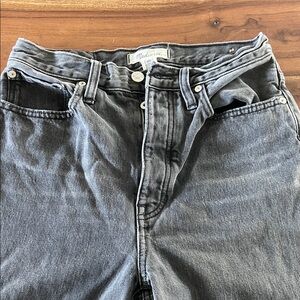 Madewell Ladies Relaxed Black Jeans